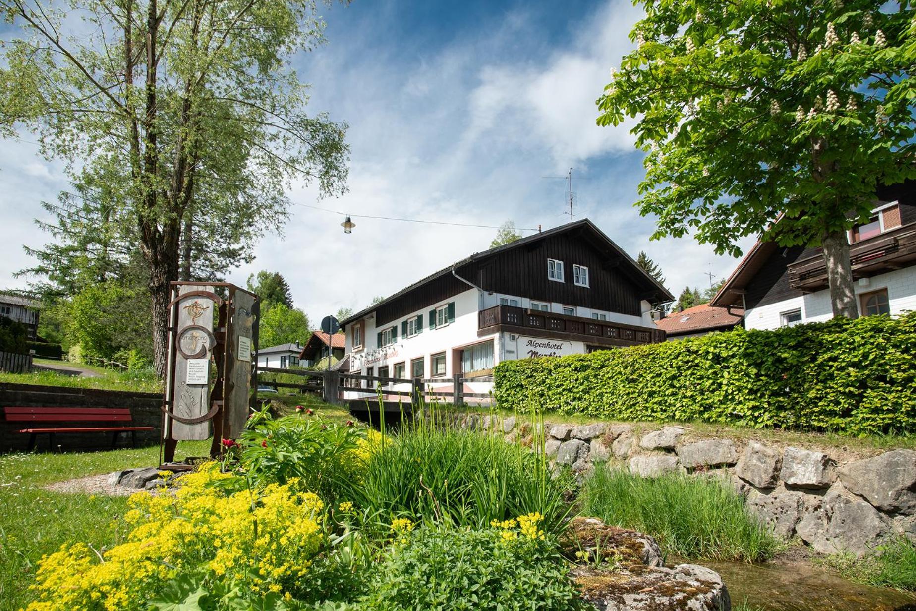 Alpen Hotel Martin Неселванг Екстериор снимка